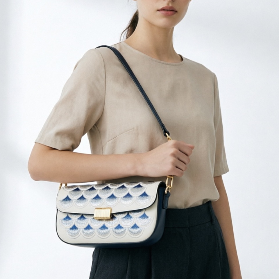 Luxury Bags England - NEW Luxurious Women Leather Crossbody Bag