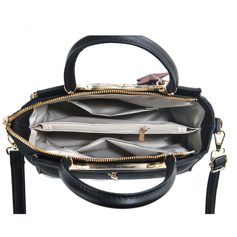 Stylish women's handbag, solid - Luxury Bags For Women ulasan dan harga