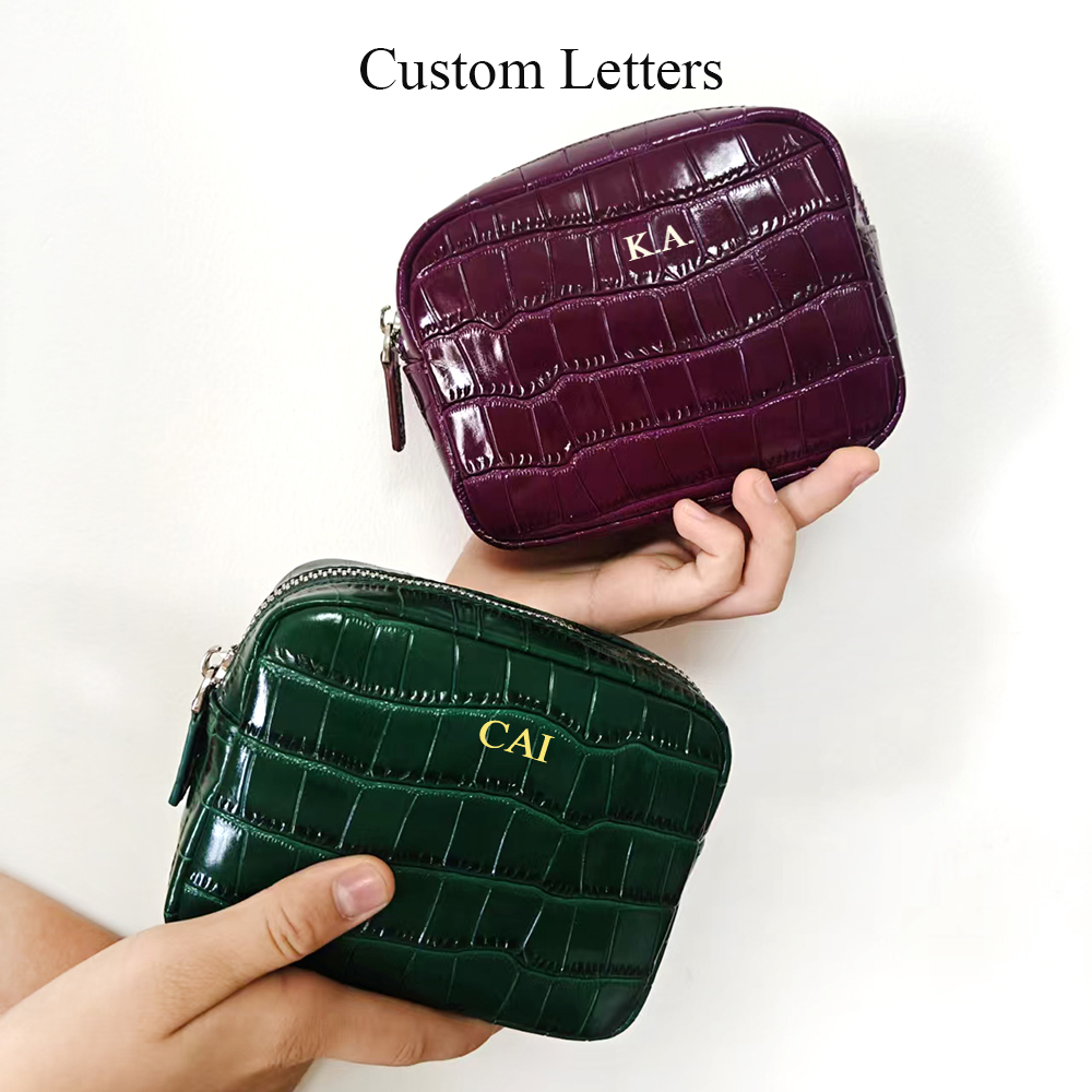 Luxury Small Mock Crocodile Le - Luxury Ziploc Bags ulasan dan harga