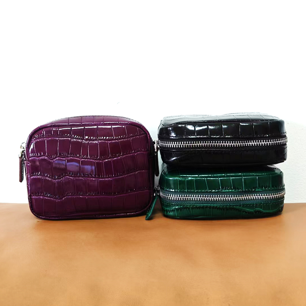 Luxury Small Mock Crocodile Le - Luxury Ziploc Bags ulasan dan harga