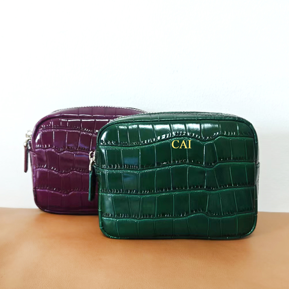 Luxury Small Mock Crocodile Le - Luxury Ziploc Bags ulasan dan harga