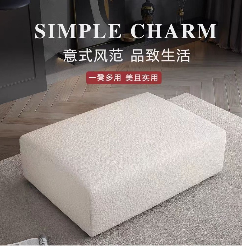 Square Lamb cashmere sofa foot - Luxury Bags Europe ulasan dan harga