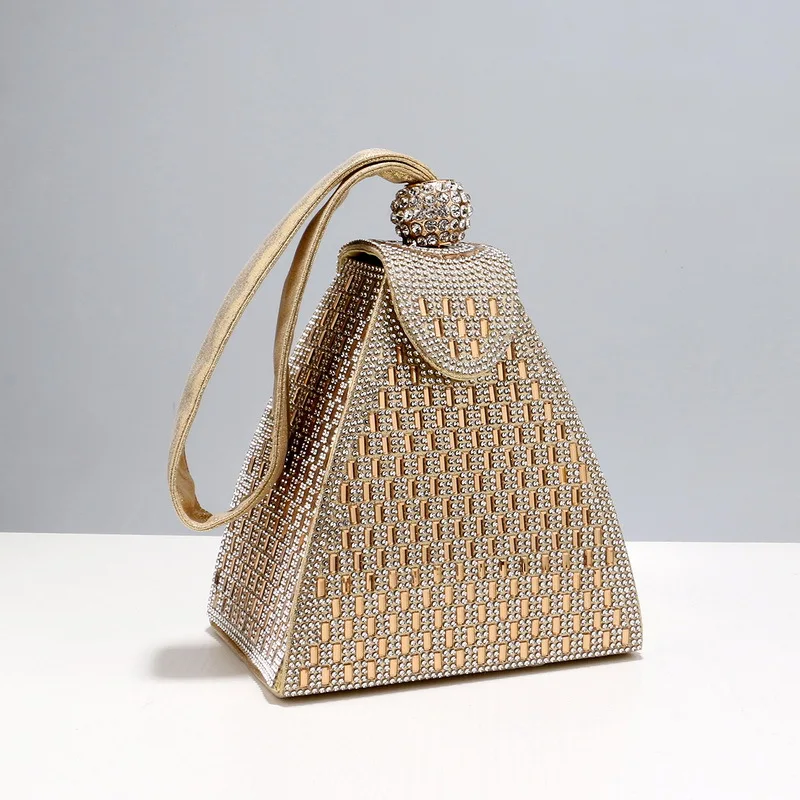 Rhinestones Luxury Evening Bag - Luxury Bags Brand Pyramid ulasan dan harga