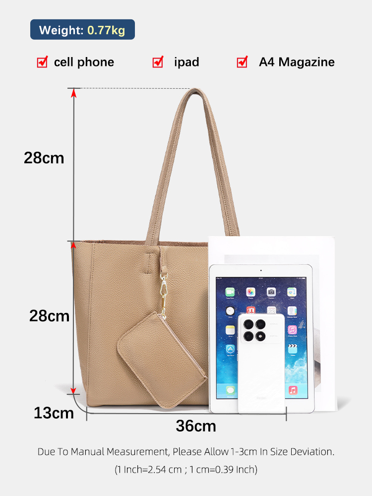 Zency Genuine Leather Large To - Luxury Bags Shopping ulasan dan harga