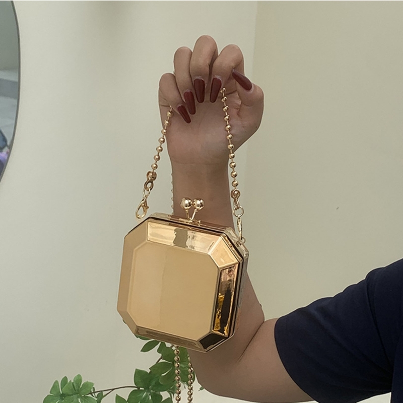 Mini Luxury Gold Party Evening - Luxury Bags For Women ulasan dan harga