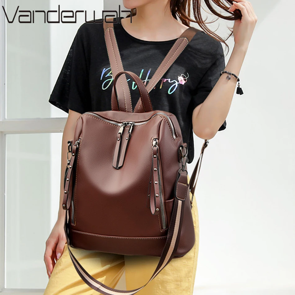 Brand Luxury Backpacks Soft Le - Luxury Bags Shopping ulasan dan harga