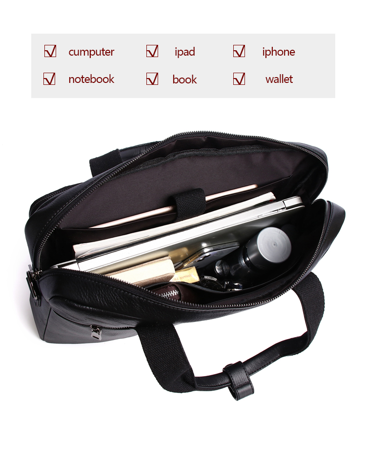 SCHLATUM Genuine Leather Bussi - Luxury Bags For Laptop ulasan dan harga