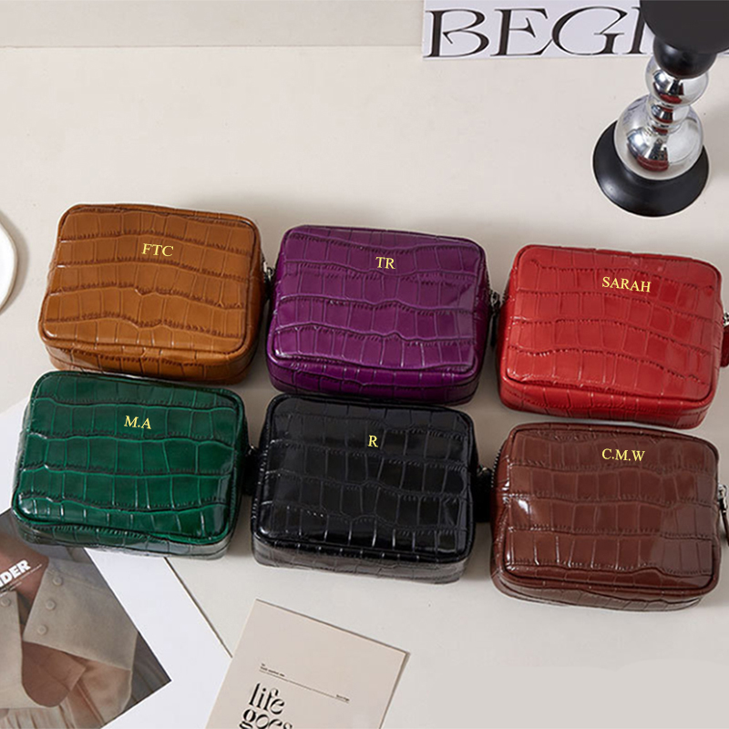 Luxury Genuine Leather Zip Coi - Luxury Ziploc Bags ulasan dan harga