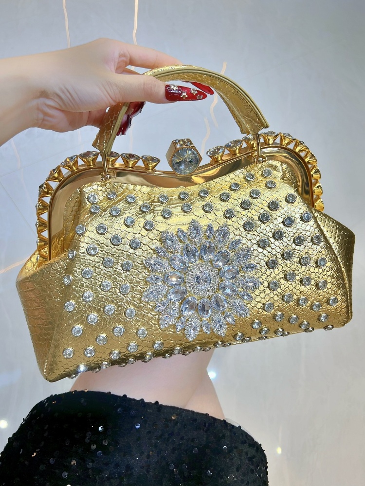 High-level Texture Rhinestones - Luxury Bags Levels ulasan dan harga