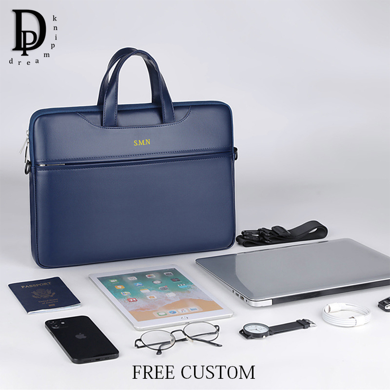 Business Briefcase For Man PU  - Luxury Bags For Laptop ulasan dan harga