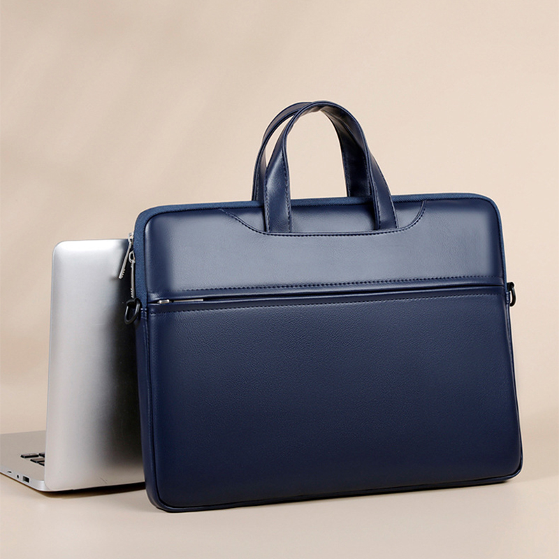 Business Briefcase For Man PU  - Luxury Bags For Laptop ulasan dan harga
