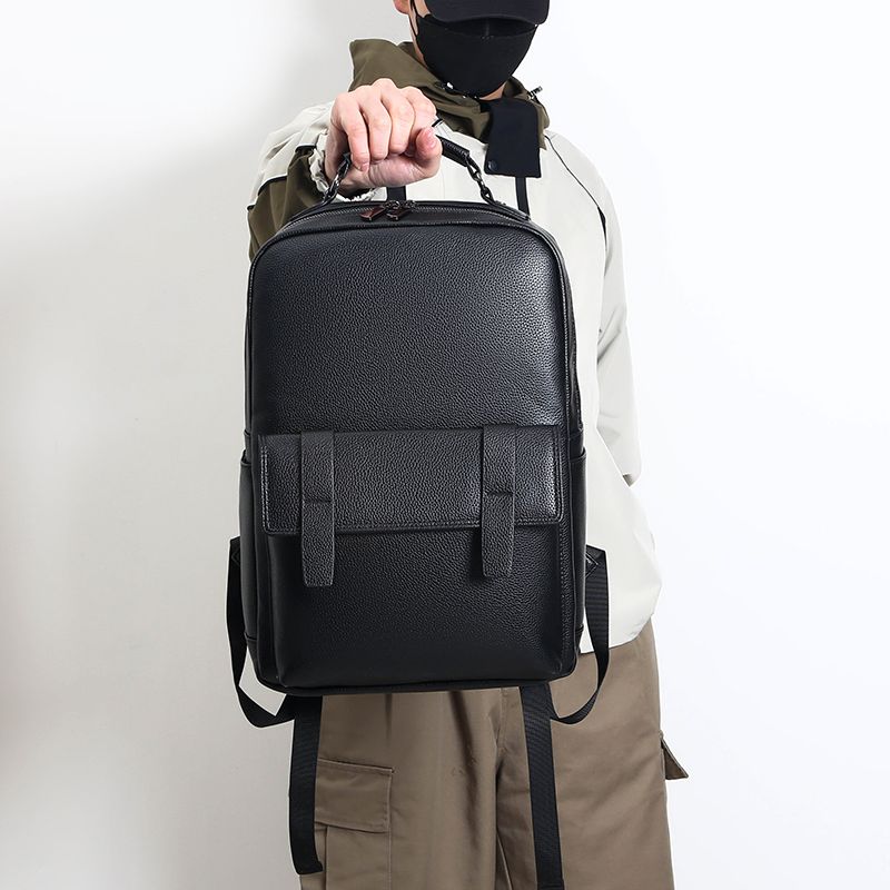 Men's luxury leather backpack  - Luxury Bags For Laptop ulasan dan harga